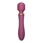 Aparat de masaj vibrant Jinx Crushious, culoare vin roșu, 21 cm