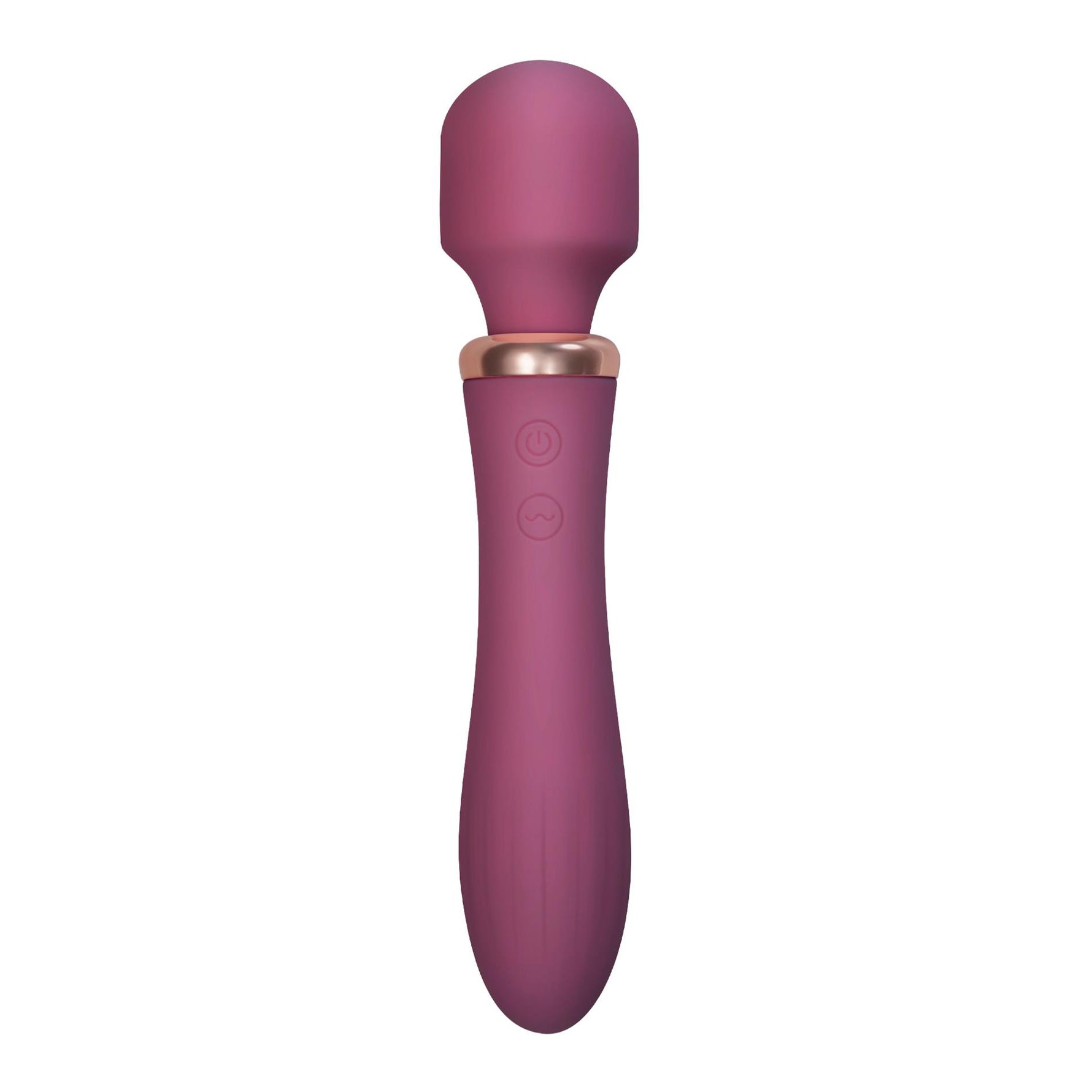 Aparat de masaj vibrant Jinx Crushious, culoare vin roșu, 21 cm