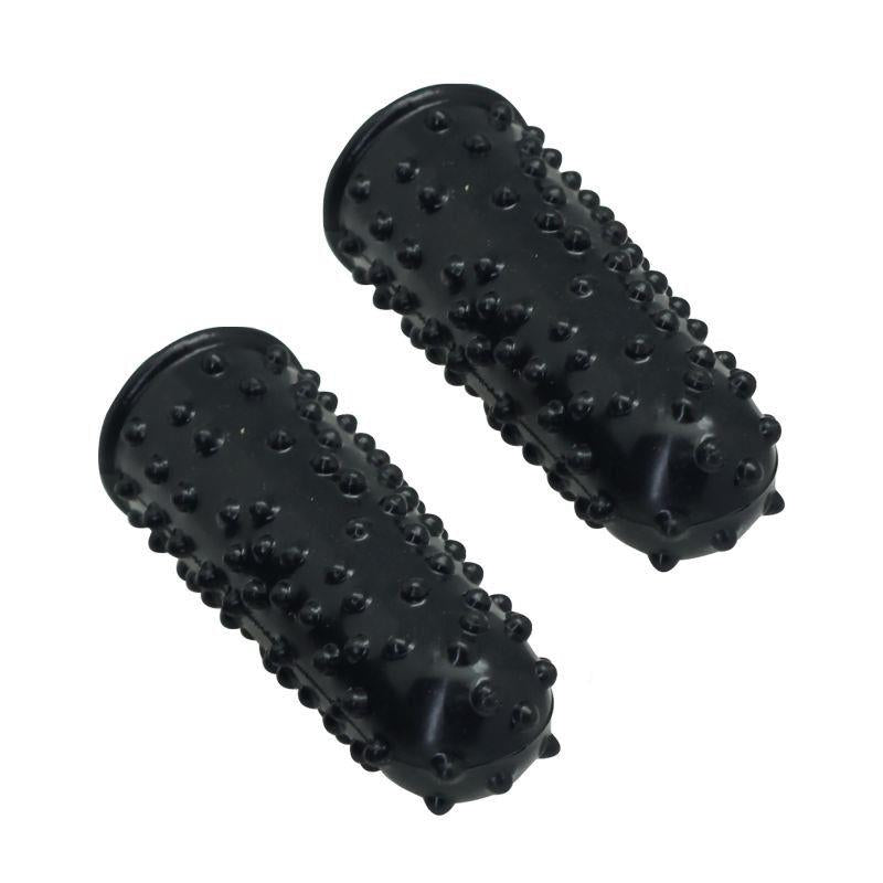 Suporturi pentru degete Toyz4lovers TPE, negre, 7,6 cm