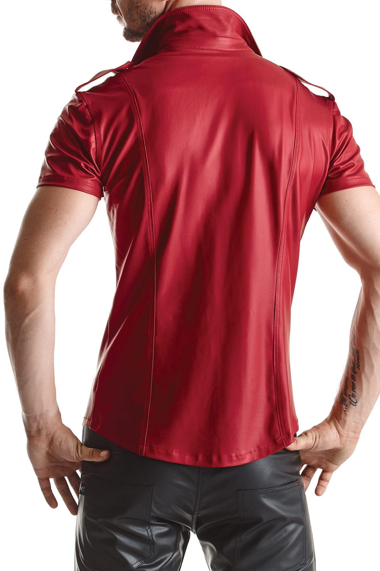 Tricou Regnes Fetish Planet wetlook roșu L