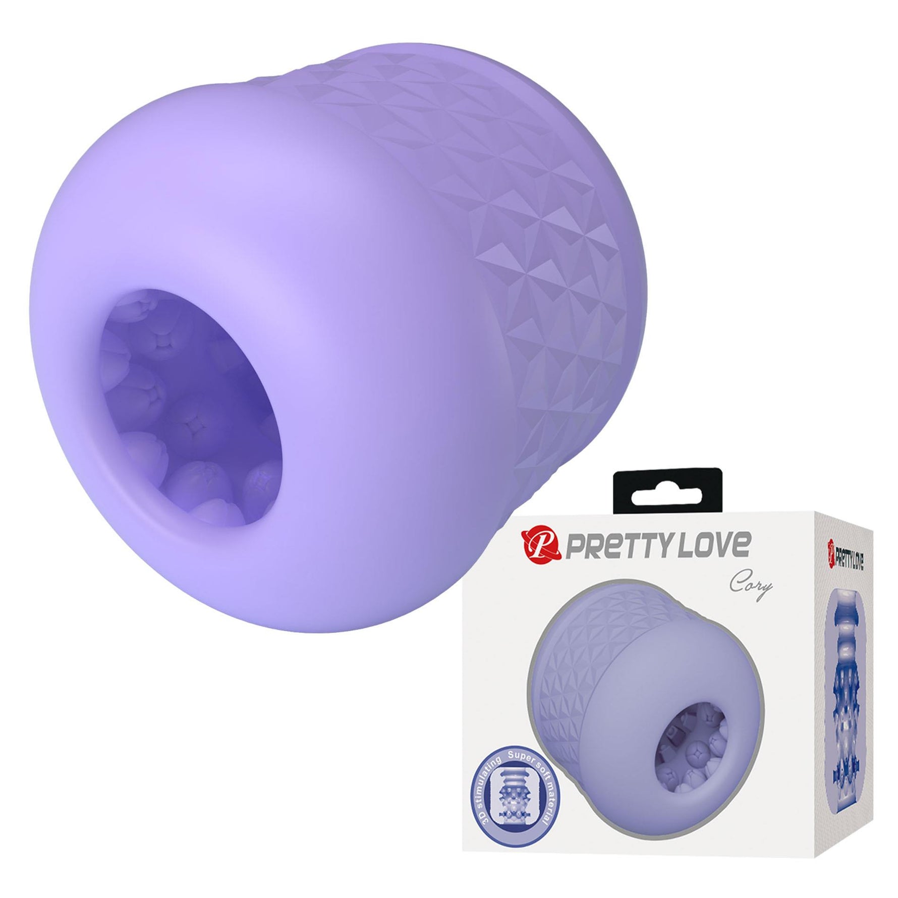 Masturbator dublu ultra-moale Pretty Love Cary