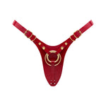 Ham cu strap-on fabulos, roșu strălucitor, cu strap-on