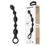 Vibrator anal cu perle din silicon Pretty Love Van, 10 moduri, USB