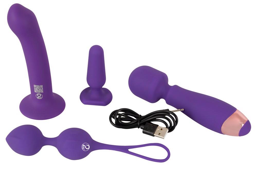 Set de accesorii USB din silicon Magic Shiver pentru femei