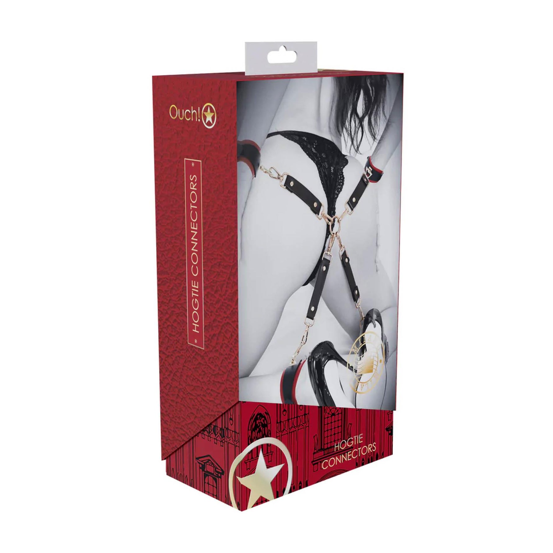 Conector Milan Collection Hogtie Au! Negru Roșu