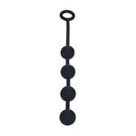 Perle anale din silicon negru Levelz M 30mm