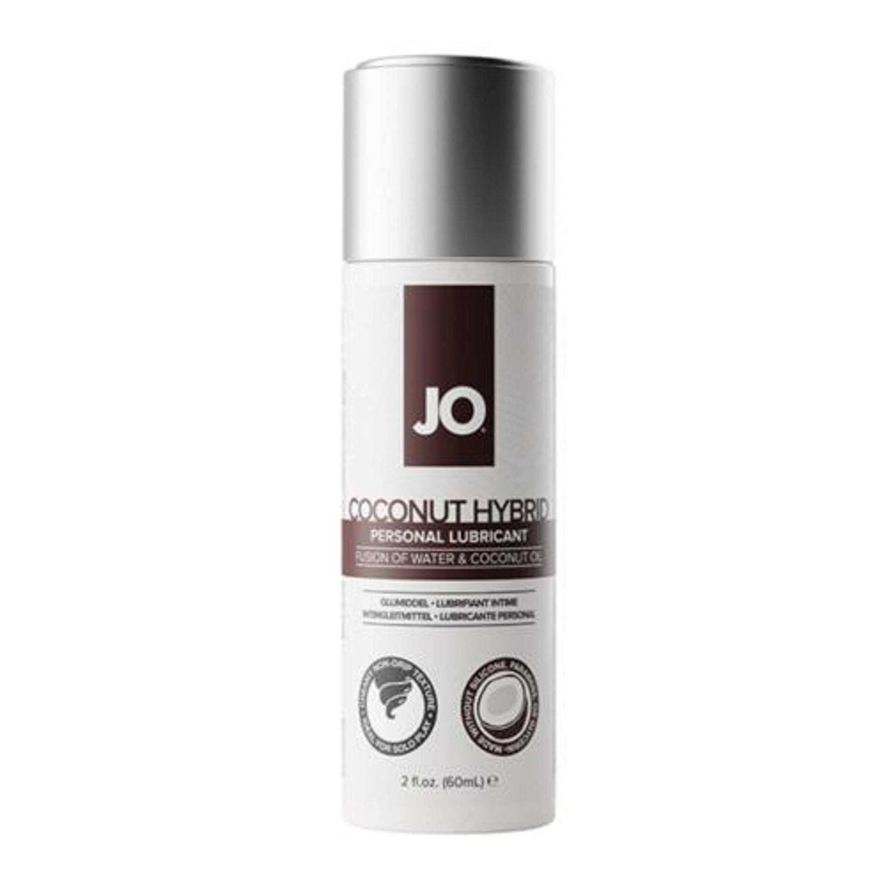 Lubrifiant hibrid cu aromă de cocos JO 60 ml alb
