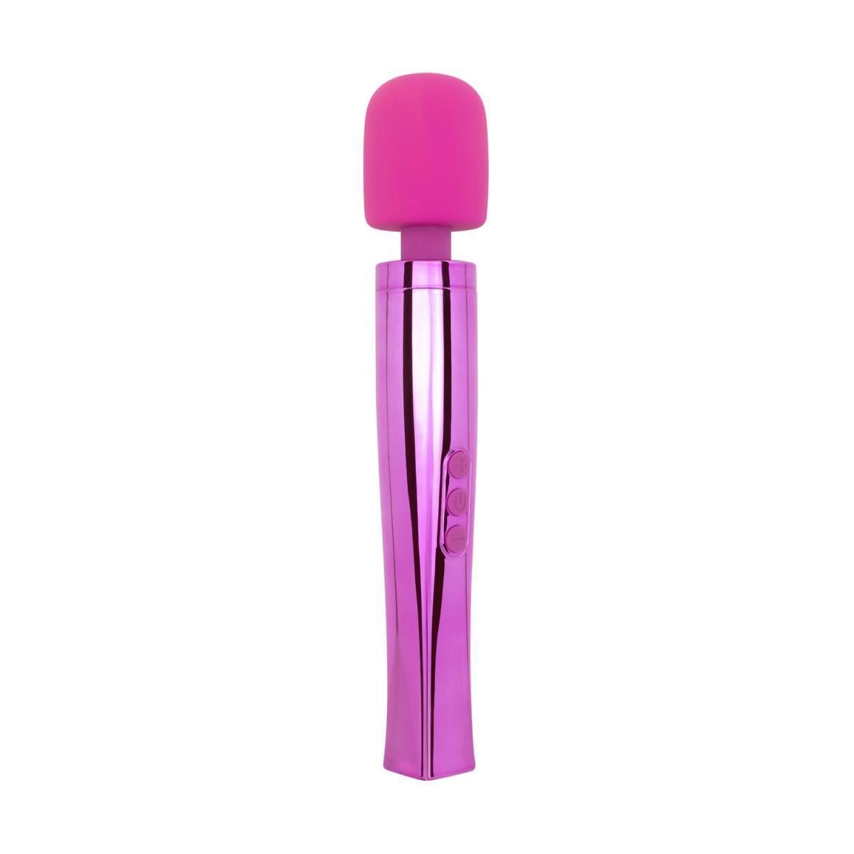 Baghetă de masaj MyMagicWand din silicon roz, impermeabilă