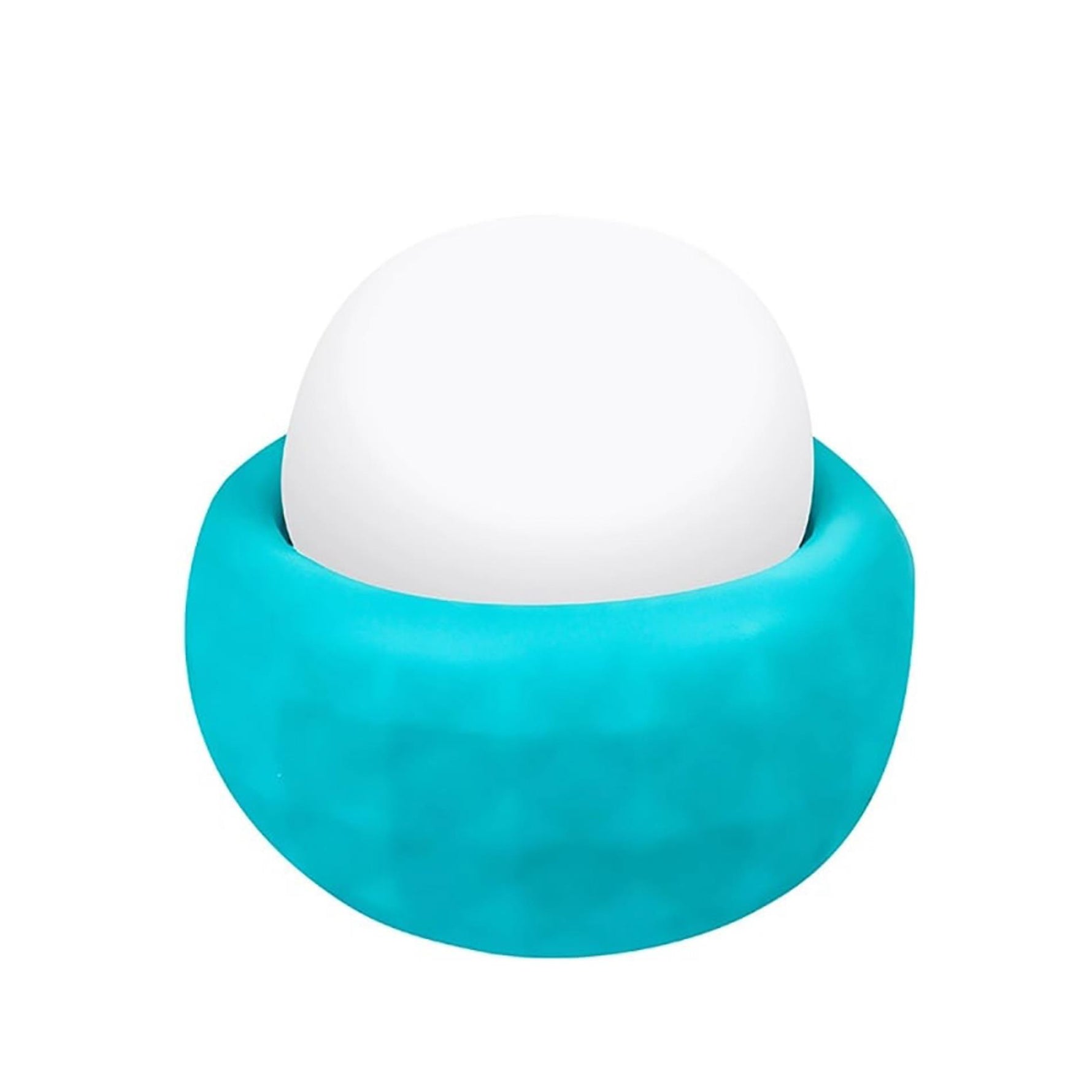 Masaj clitoridian Fantasy Poseidon USB din silicon, 6 cm, cu prindere prin inel