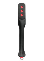 Plutitor din piele EasyToys cu inimioare, negru, 47 cm