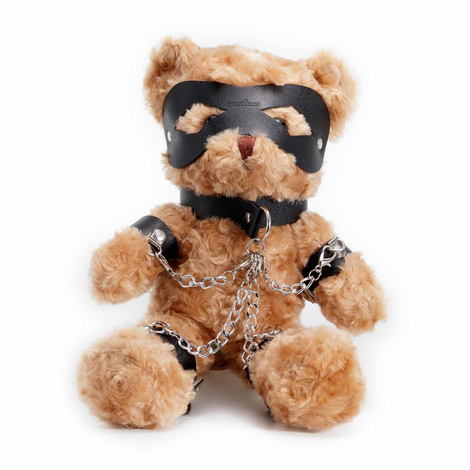 Ursuleț de bondage Crushito Crushious negru 31 cm