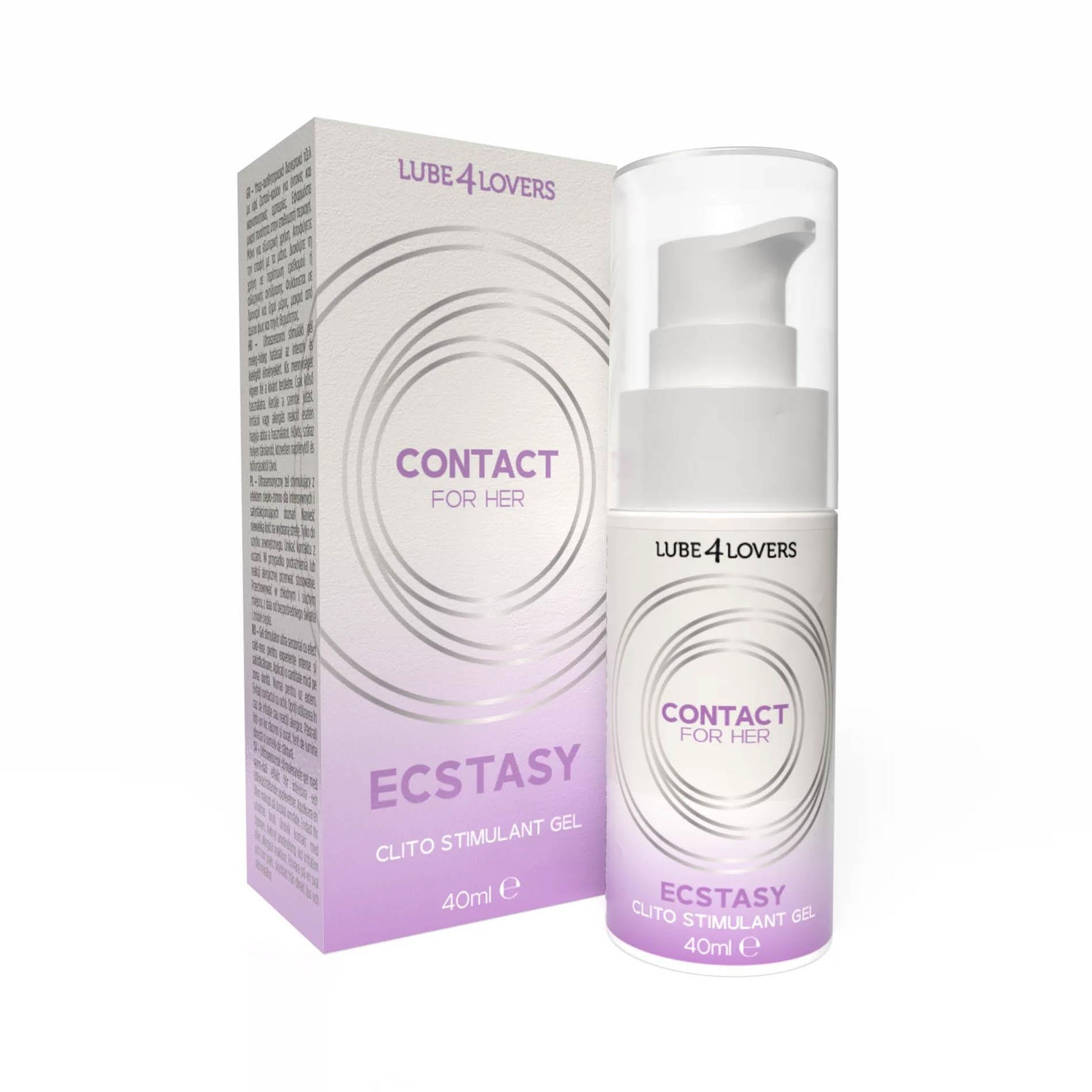Lube4lovers Ecstasy Gel stimulant cald și rece 40 ml