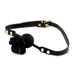 Băutură de siguranță din silicon Black Rose cu trandafir și canal 4,2 cm