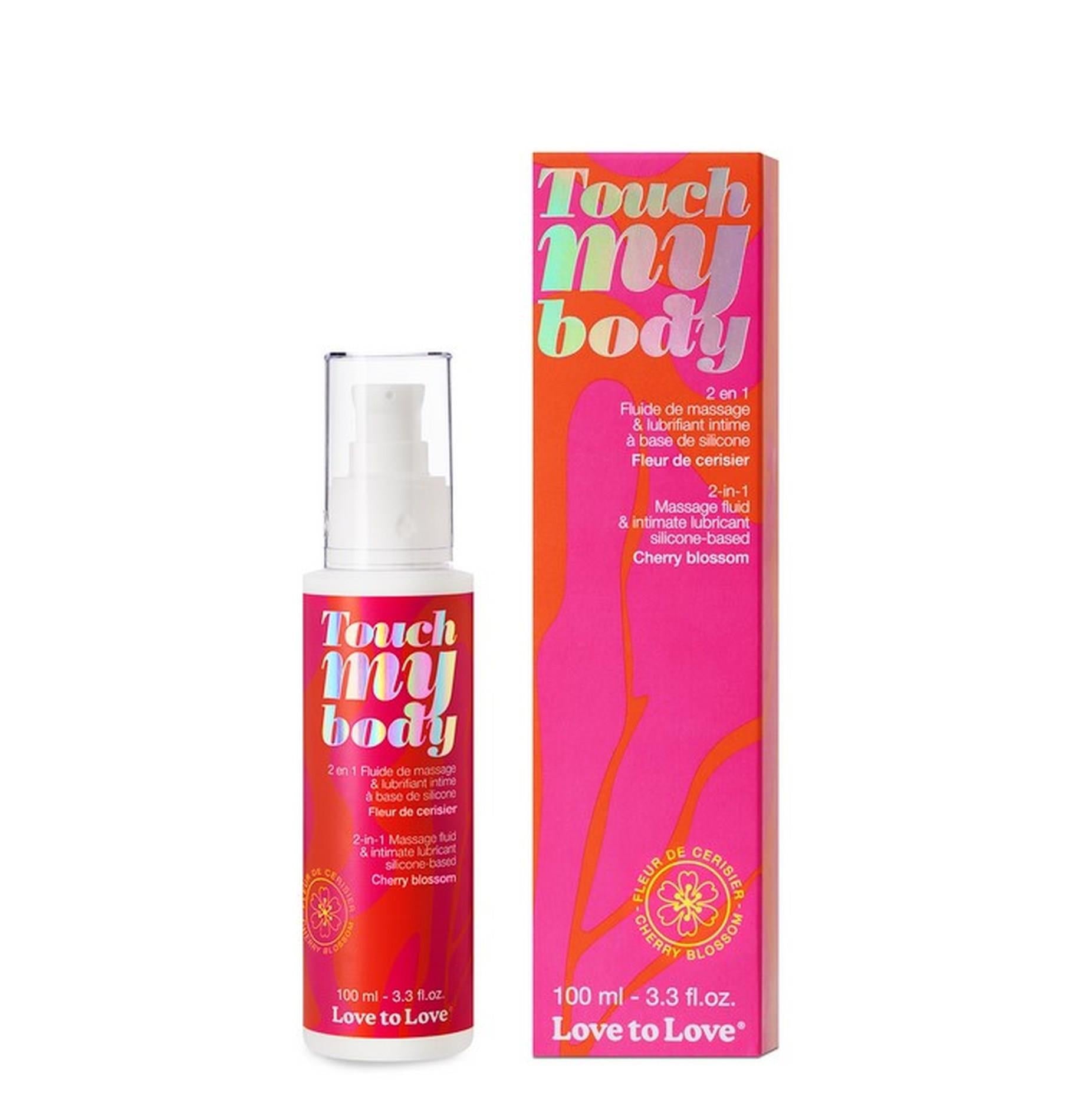 Lubrifiant de masaj cu silicon Love to Love Cherry Blossom 100ml