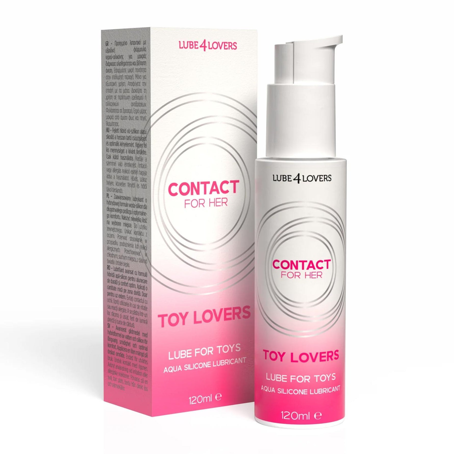 Lubrifiant hibrid Toy Lovers Lube4lovers 120 ml