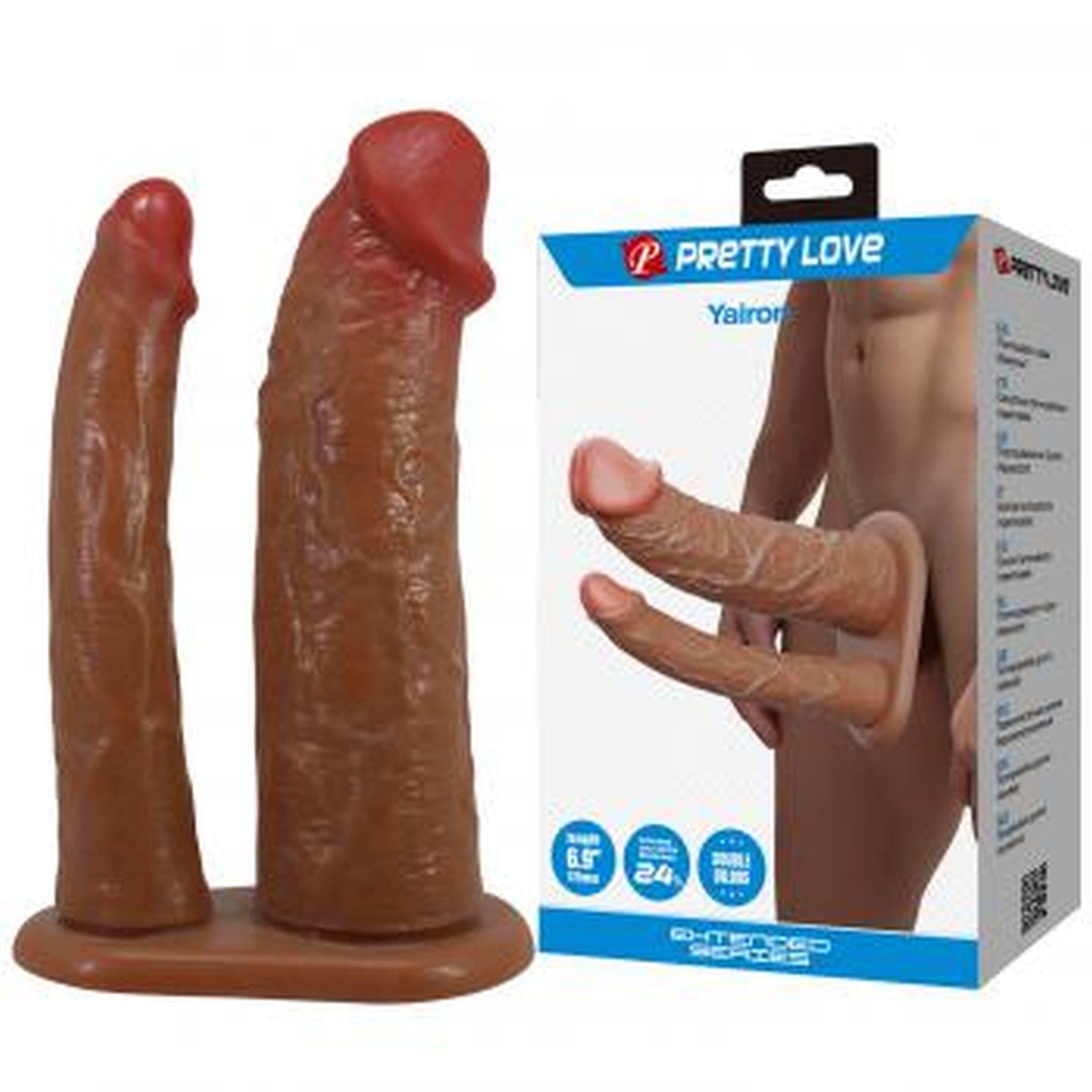 Pretty Love Yairon Extensor de penis realist impermeabil TPR
