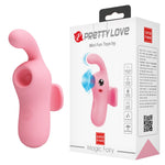Vibrator cu deget cu dublă stimulare Magic Fairy Pretty Love