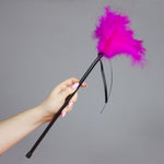 Secret Play Gâdilător cu Pene, Fuchsia, 40 cm