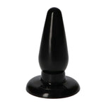 Plug anal italian pentru penis Toyz4lovers negru 12 cm