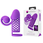 Stimulator clitoridian Romance pentru extinderea penisului, 10 vibrații, USB