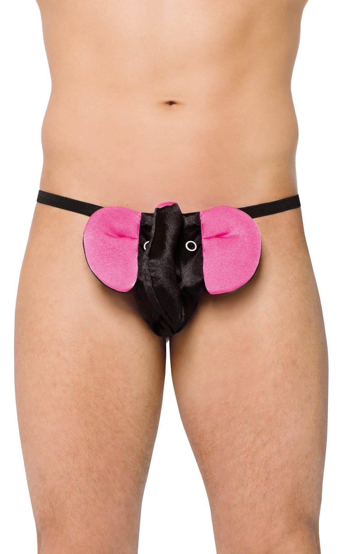 SoftLine Collection tanga elefant negru S/L