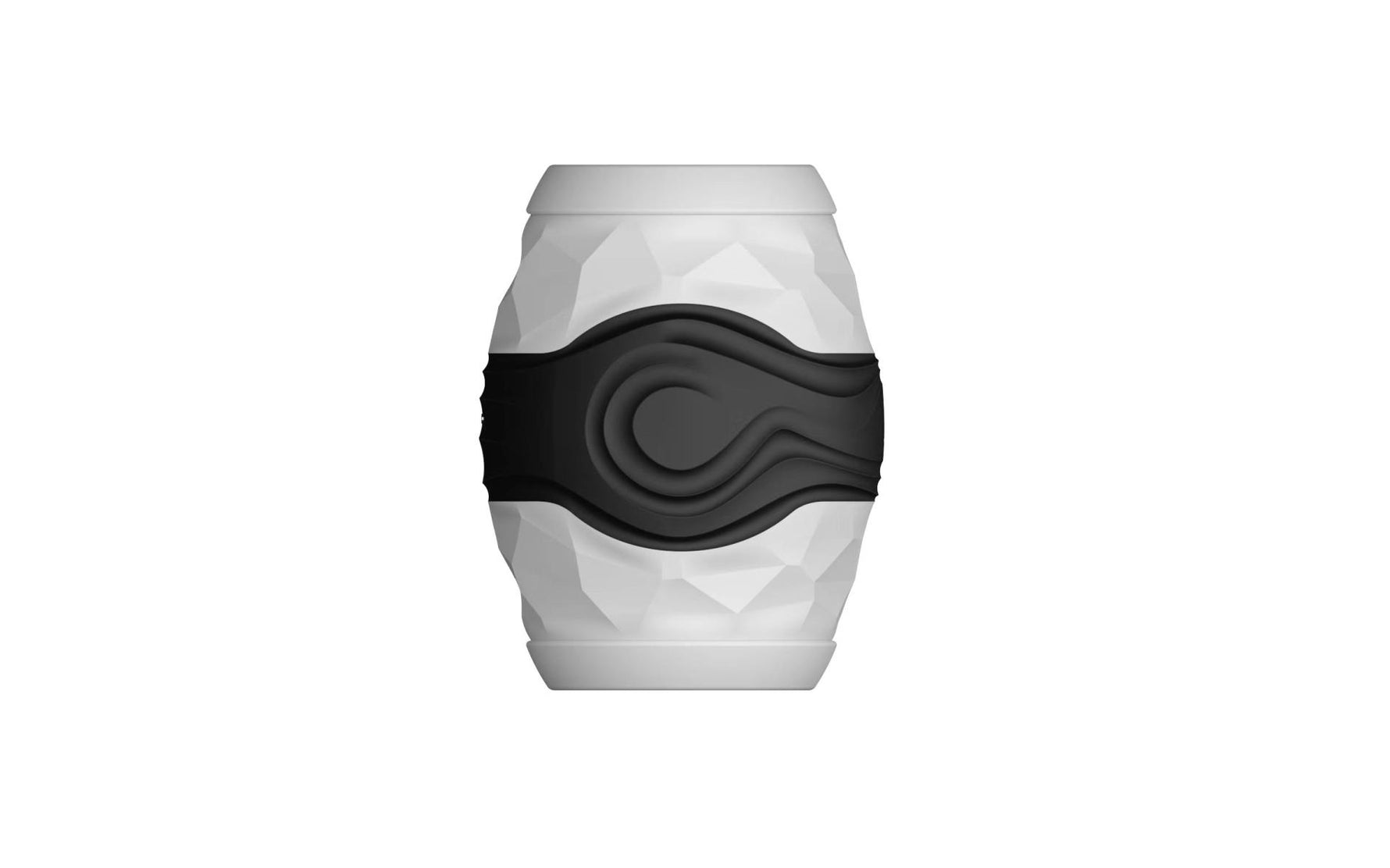 Masturbator masculin vibrant cu 10 moduri, seria B, drăguț, negru