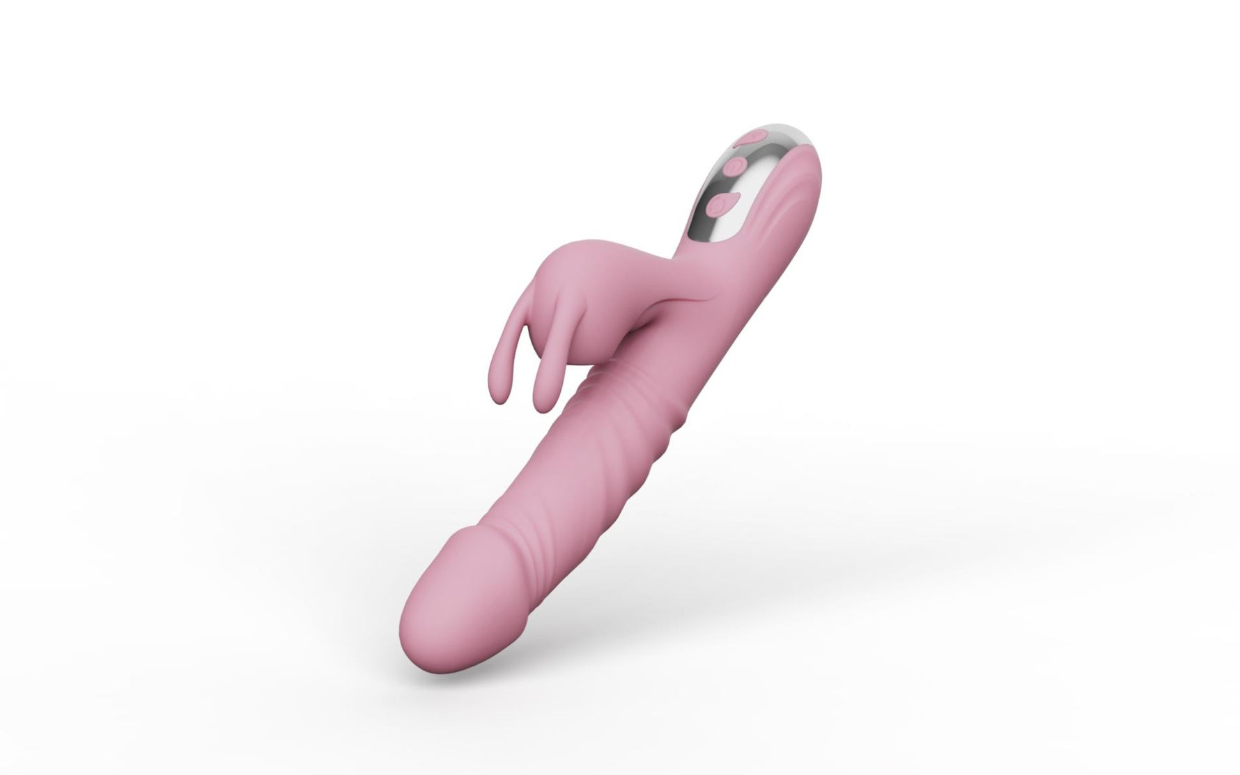 Vibrator Sunny USB cu 3 căi, tip iepuraș, cu 20 de vibrații