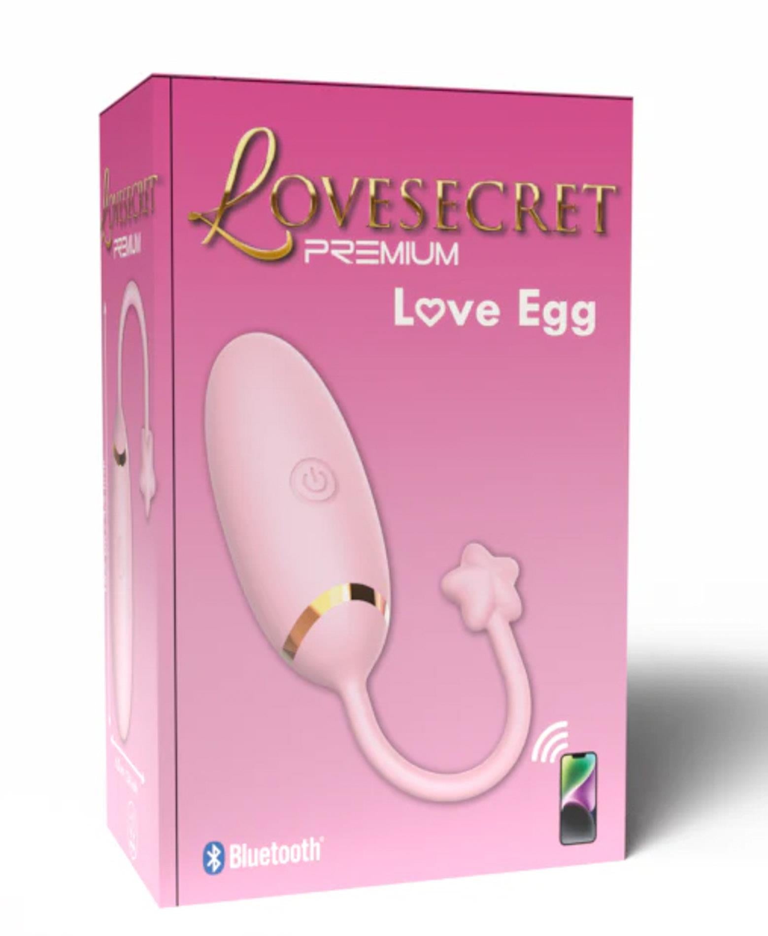 Ou vibrant Lovesecret controlat prin aplicație, roz