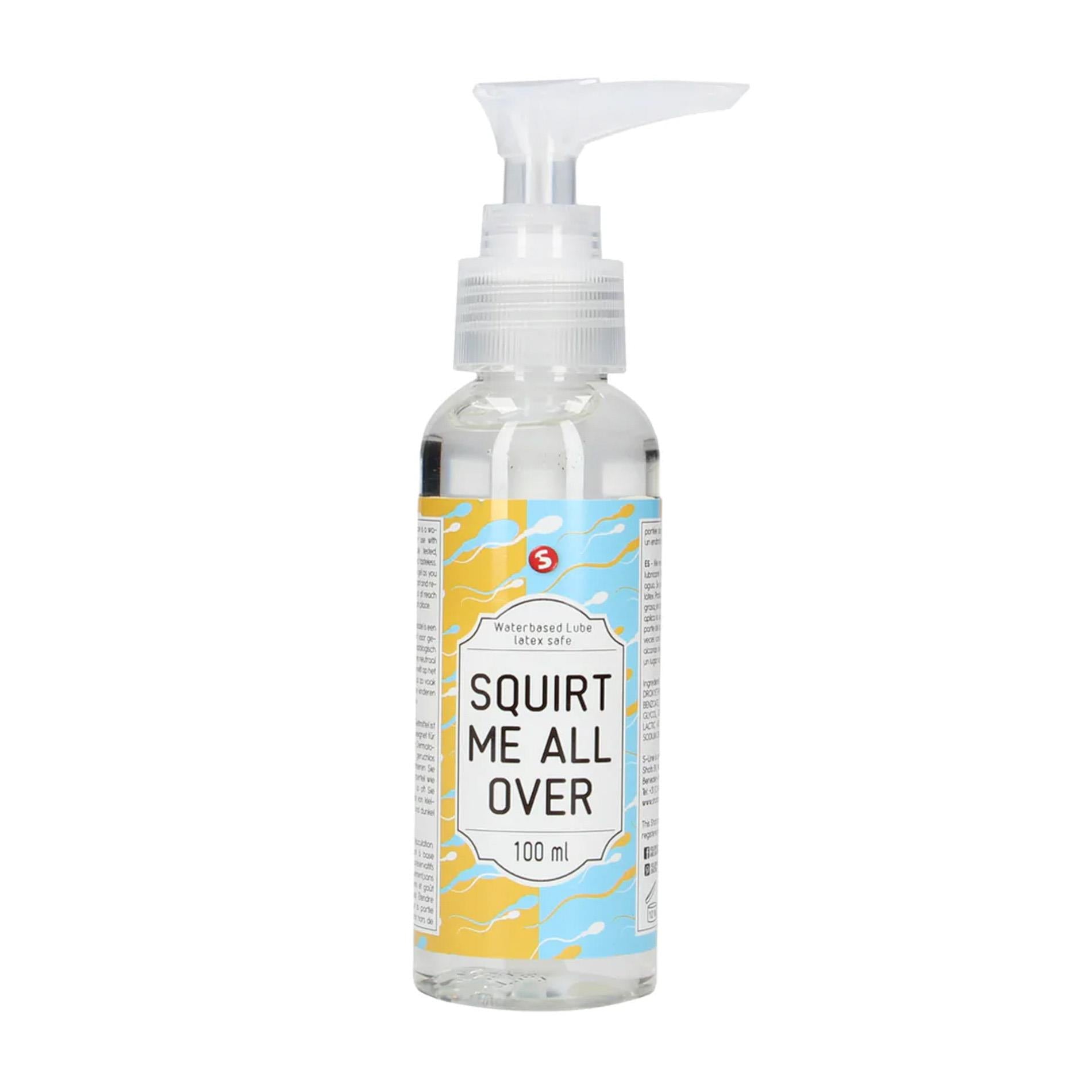 Lubrifiant pe bază de apă S-Line Squirt Me All Over 100 ml