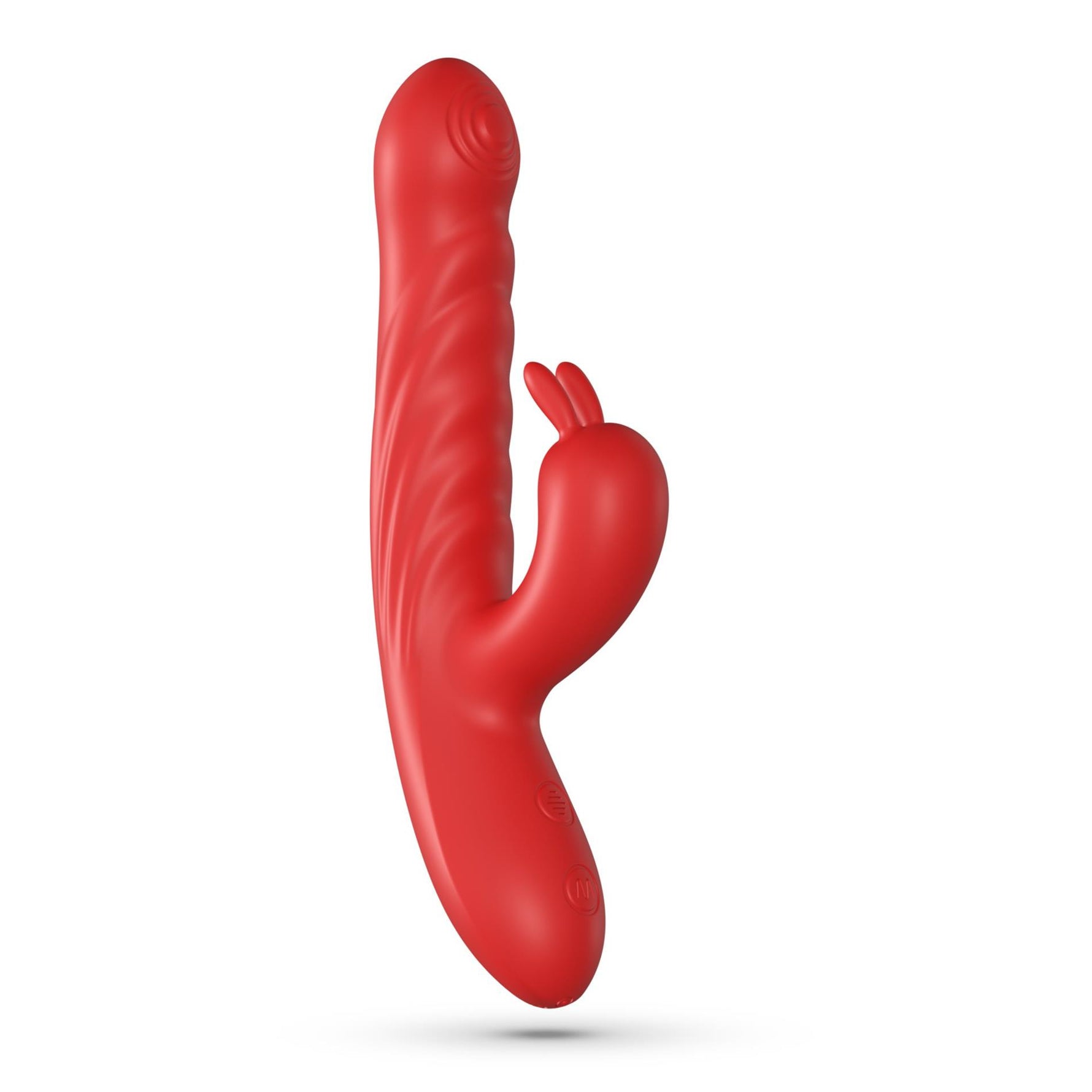 Vibrator Crushious Lapin Bunny cu glisare, roșu, USB