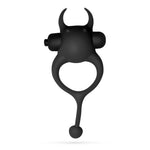 Inel vibrator pentru penis CRUSHIOUS DAEMON, negru