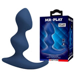 Masaj de prostată Mr. Play David Blue din silicon