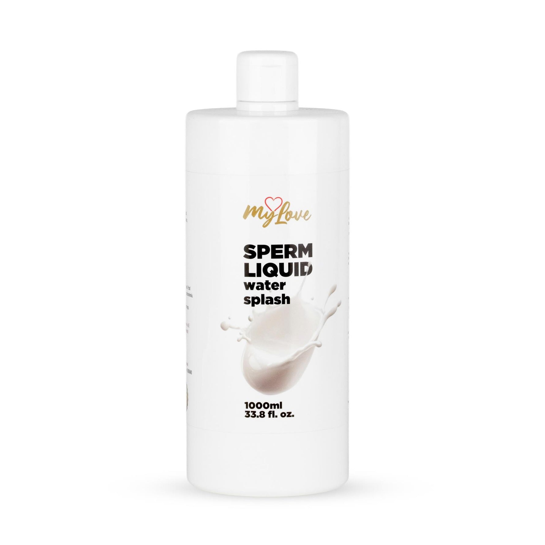 Gel intim MyLove care imită sperma, alb, 1000 ml