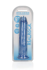 Dildo realist RealRock transparent cu ventuză 23 cm