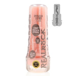 Masturbator vaginal RealRock Easy Rider Flesh TPE 21,5 cm