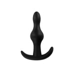 Dop anal din silicon Fantasy negru 8,5 cm
