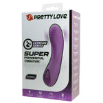 Vibrator Pretty Love DJ Dick din silicon pentru punctul G, 10 vibrații, USB