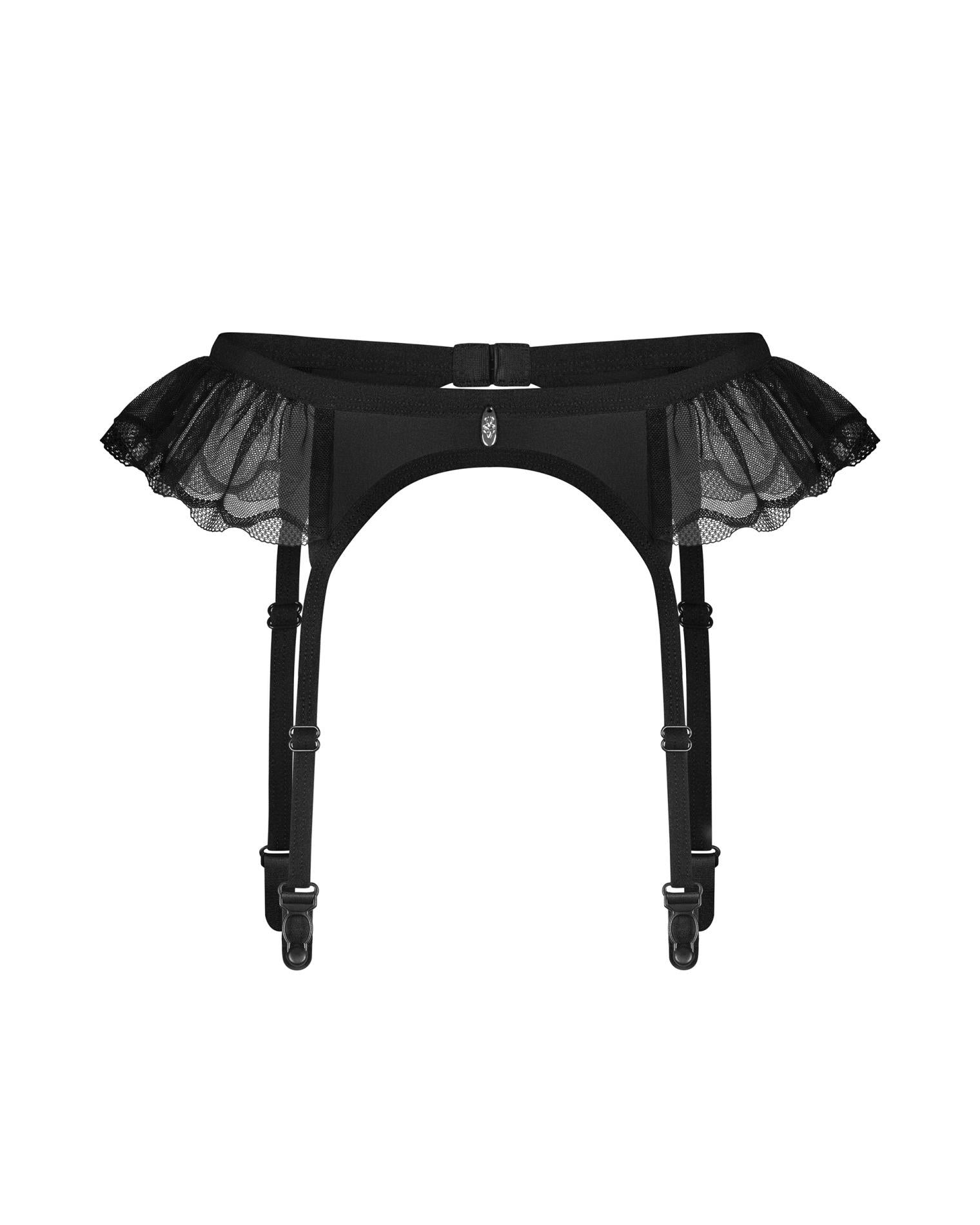 Portjartier Stelisa Obsessive negru 2XL/3XL