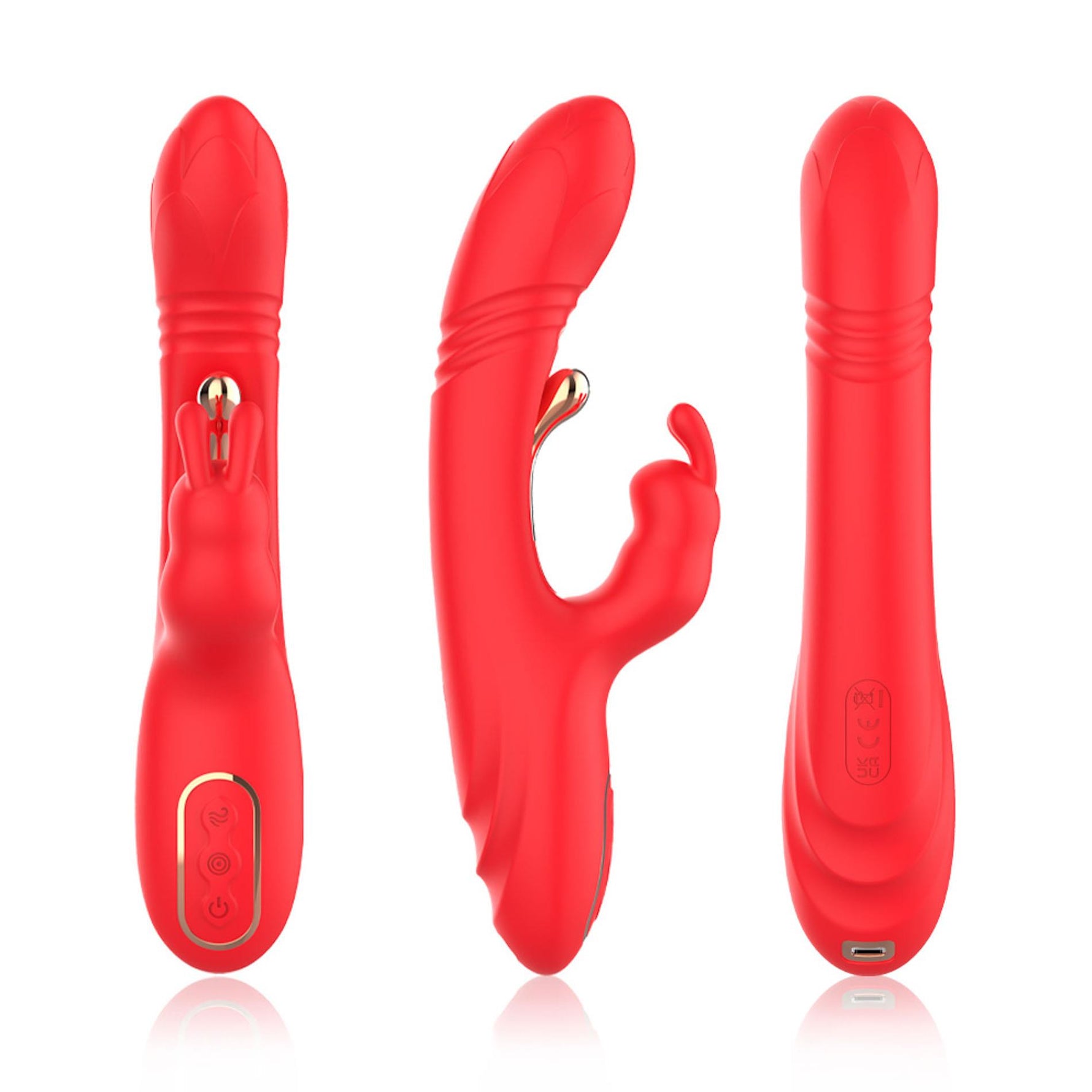 Vibrator B Series Joy Silicone Bunny 23 cm USB