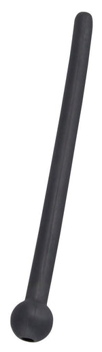 Dop pentru penis Piss Play din silicon Dop pentru penis negru 11,8 cm
