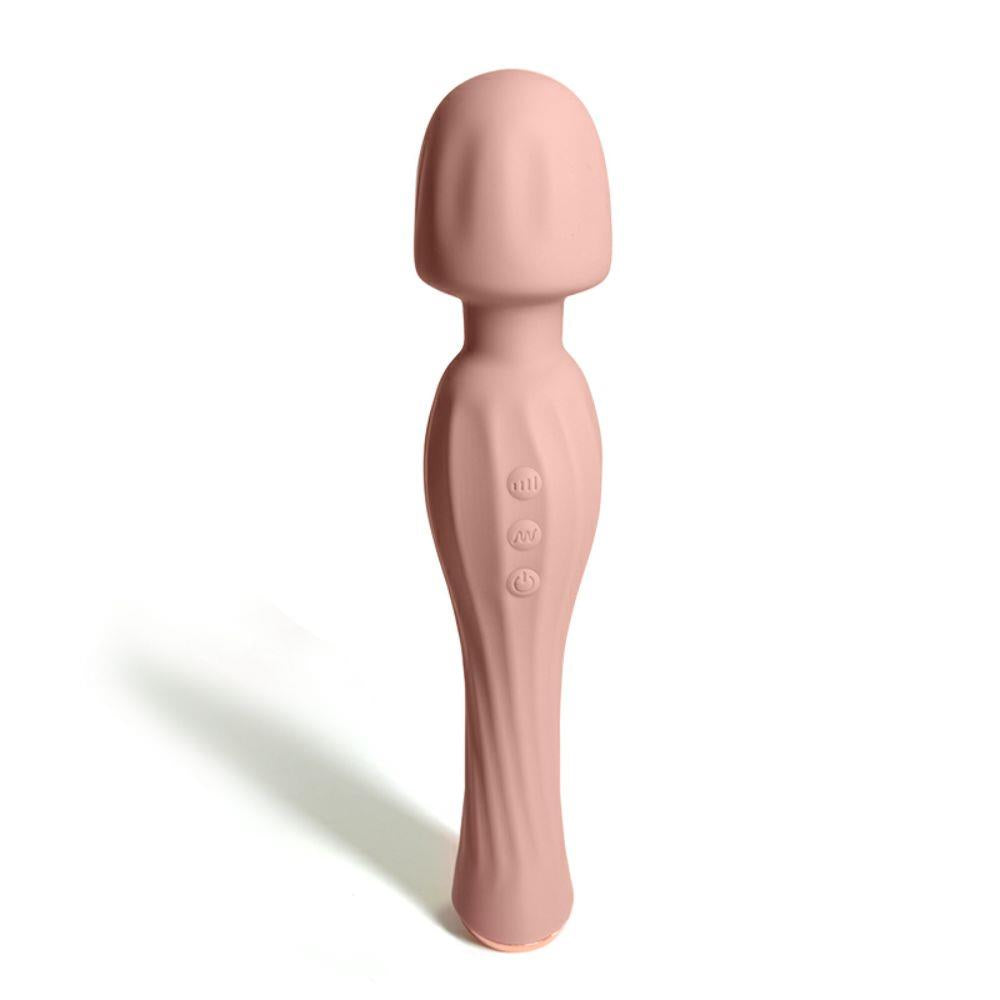 Vibrator Velvet Vibe roz deschis, impermeabil, 20 cm