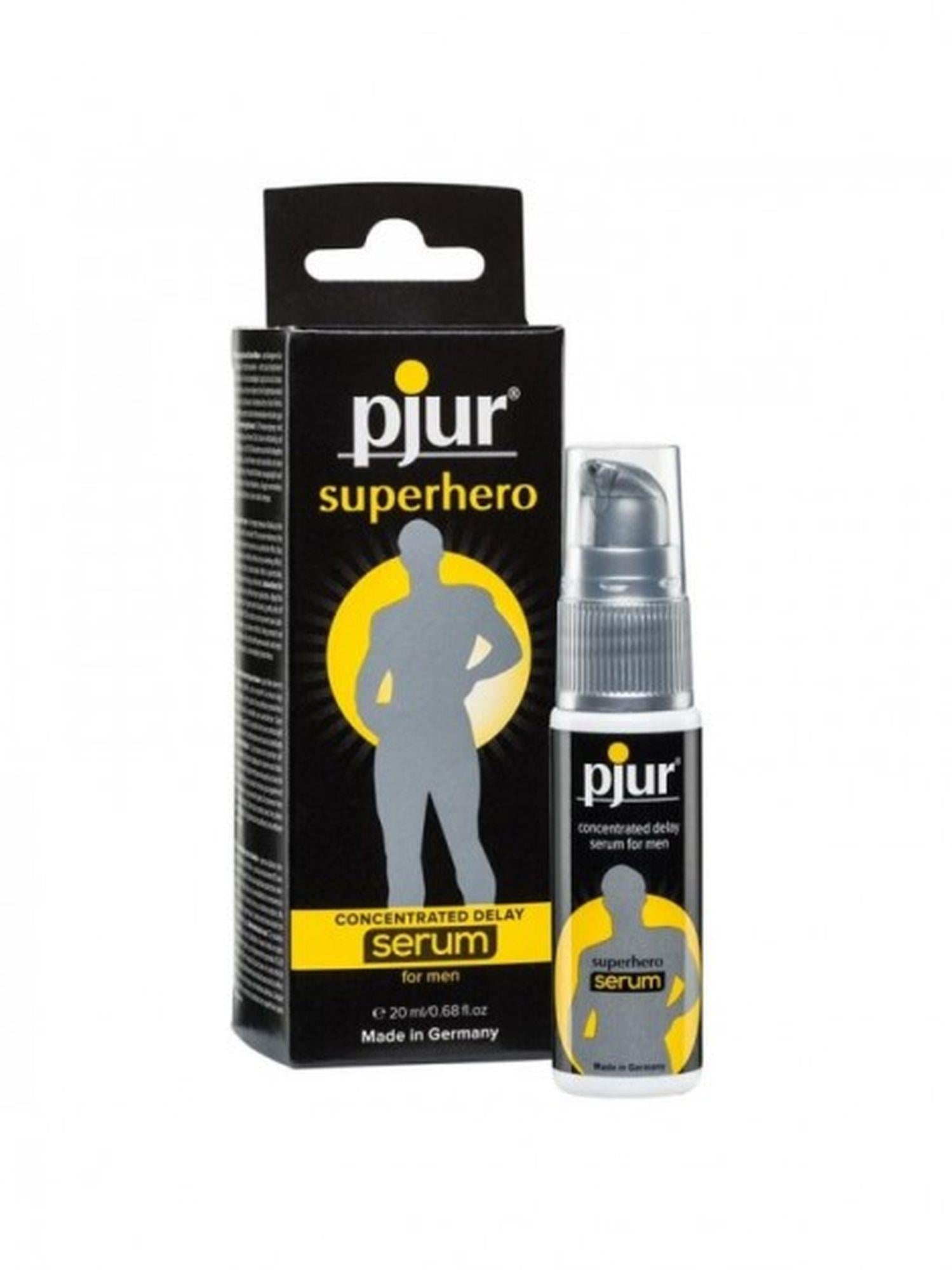 Ser pentru întârzierea ejaculării Pjur Superhero 20ml
