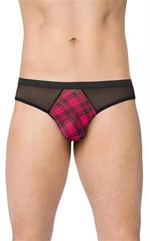 Tanga bărbătească SoftLine Collection roz XL
