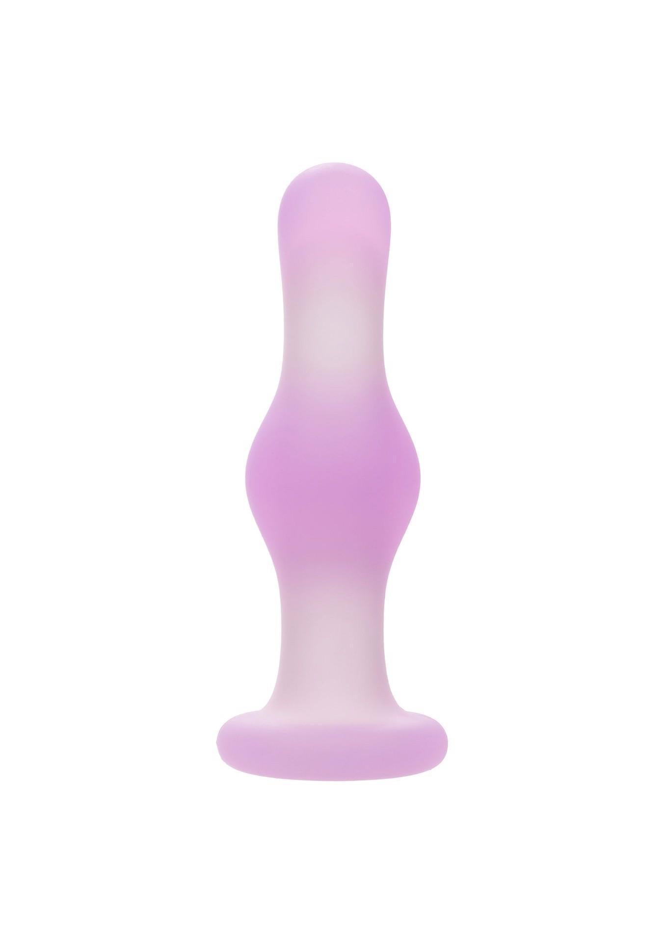 Dop anal vibrant din silicon Calexotics Lavender Haze, violet