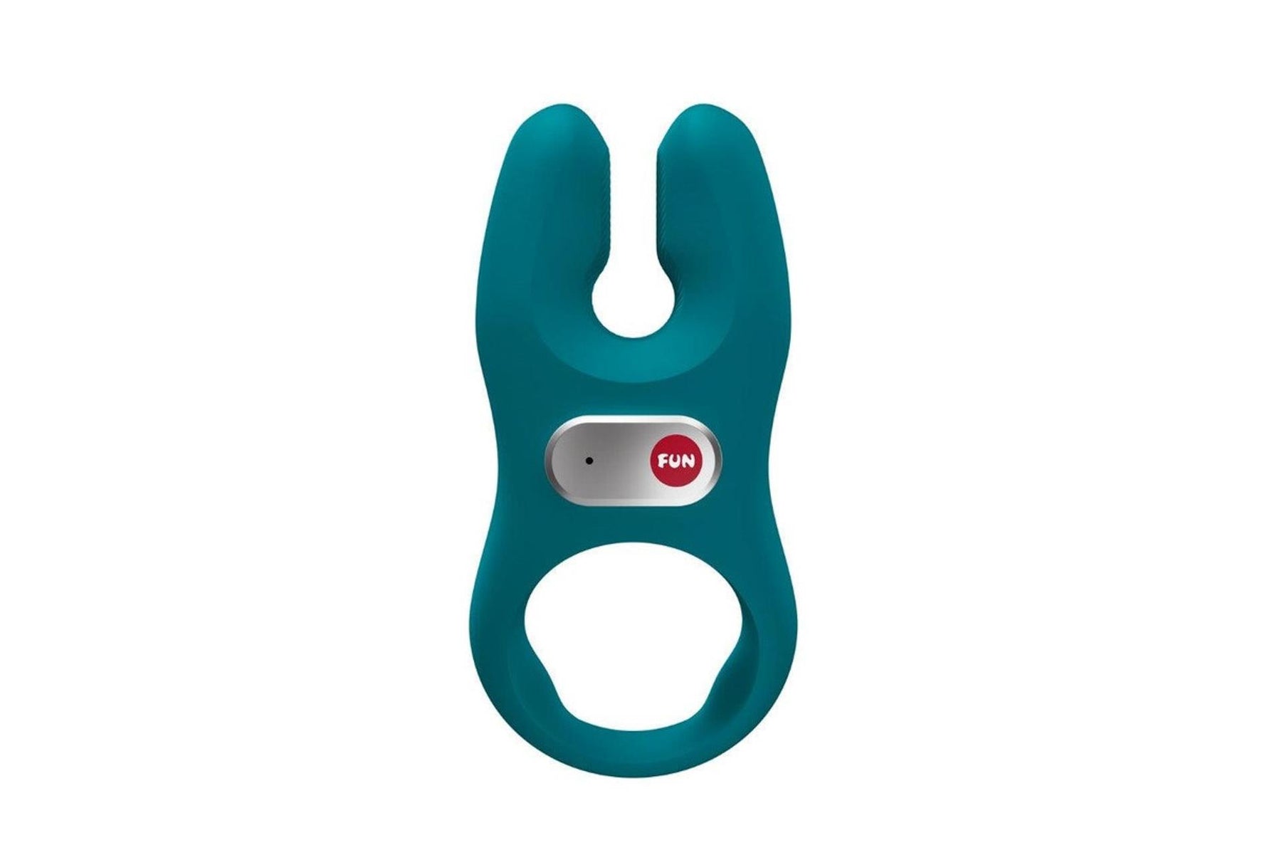 Inel vibrant pentru penis Nos XL, silicon USB, Green Fun Factory