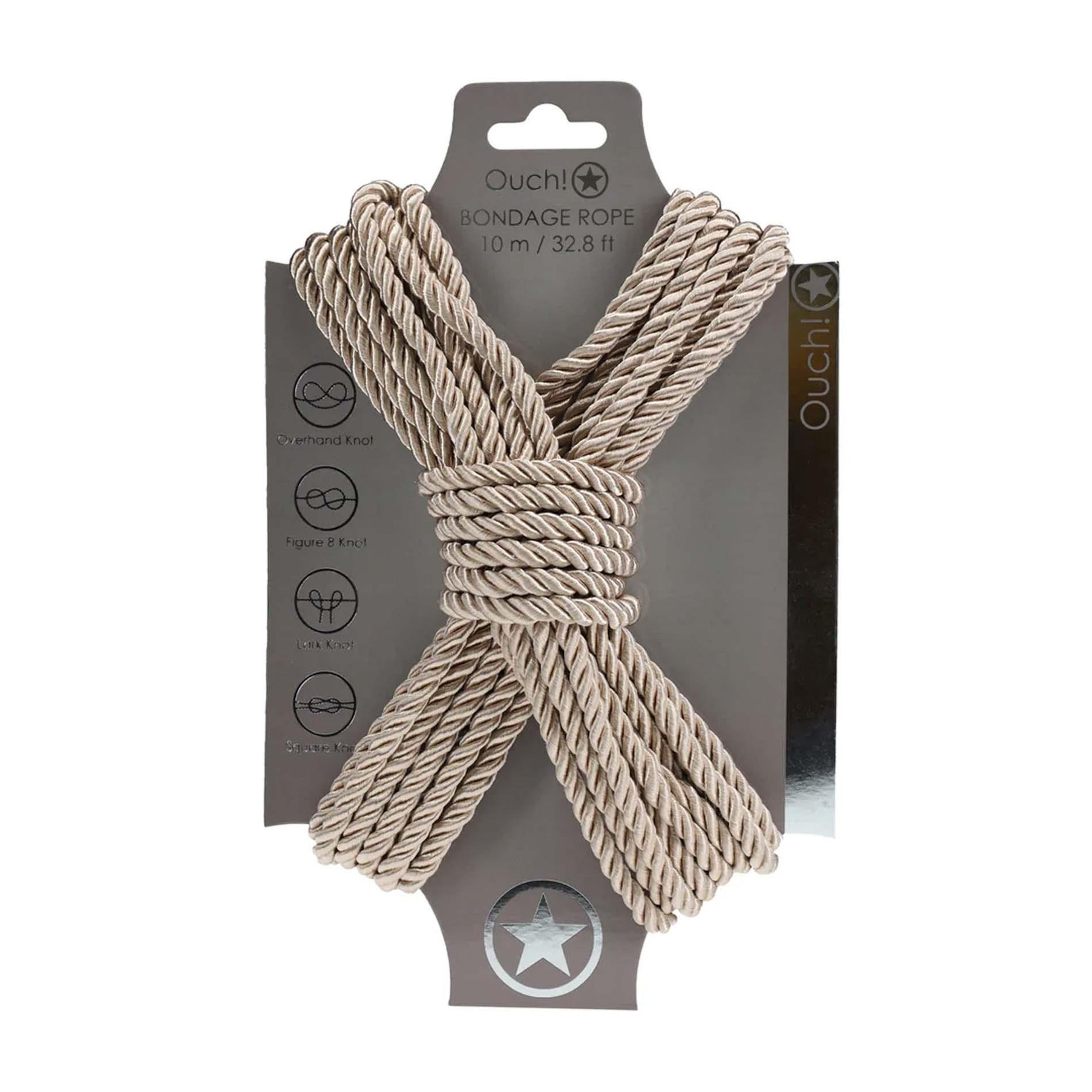 Au! Frânghie de bondage aurie 10m
