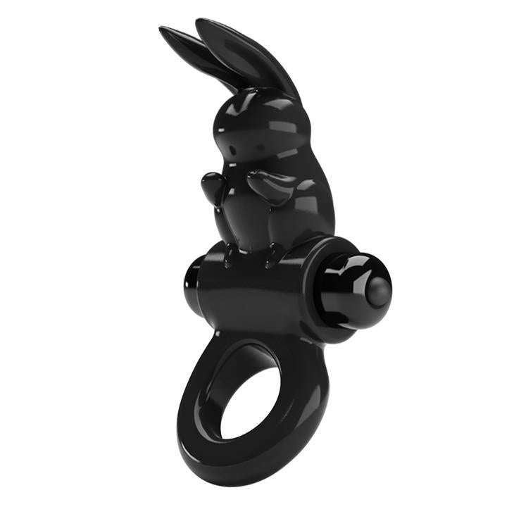 Inel Pretty Love Exciting Negru cu 10 Funcții