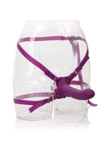 Vibrator cu curea Calexotics Me2 Rumbler, violet, USB, 16,5 cm