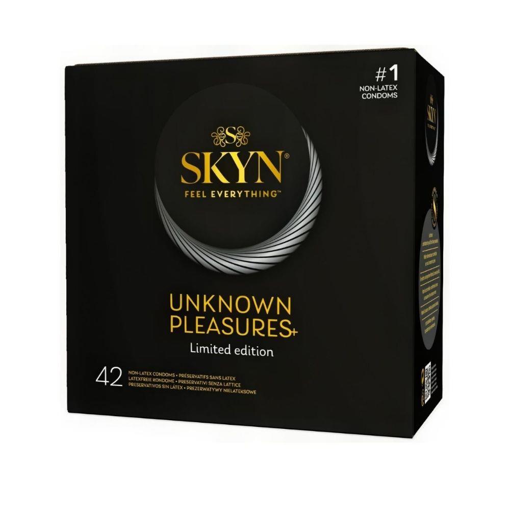 Prezervative SKYN Unknown Pleasures fără latex, 42 buc.
