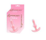 Plug anal Lovesecret T Plug roz 8,5 cm